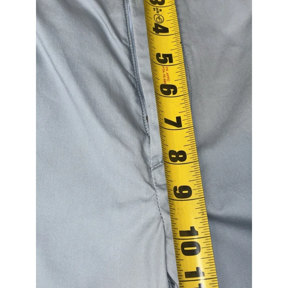 Polo Ralph Lauren Pants Mens 36X32 ‎ Blue Slim Stretch Chino Classic Flat Front